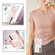 Samsung Galaxy S24+ 5G Electroplating IMD Splicing Dual-side Marble TPU Phone Case with Lanyard - Pink White