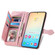 Samsung Galaxy S24+ 5G Embossed Flower Zipper Leather Phone Case - Pink Samsung Galaxy S24+ 5G Embossed Flower Zipper Leather Phone Case - Pink