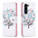 Samsung Galaxy S24+ 5G Colored Drawing Pattern Leather Phone Case - Tree