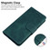 Samsung Galaxy S24+ 5G Skin Feel Pure Color Flip Leather Phone Case - Green