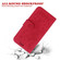 Samsung Galaxy S24+ 5G Butterfly Rose Embossed Leather Phone Case - Red