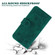 Samsung Galaxy S24+ 5G Butterfly Rose Embossed Leather Phone Case - Green