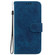 Samsung Galaxy S24+ 5G Butterfly Rose Embossed Leather Phone Case - Blue