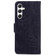 Samsung Galaxy S24+ 5G Tiger Embossing Pattern Flip Leather Phone Case - Black