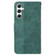 Samsung Galaxy S24+ 5G Geometric Embossed Leather Phone Case - Green