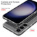 Samsung Galaxy S24+ 5G Scratchproof Acrylic TPU Phone Case - Transparent