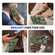Samsung Galaxy S24+ 5G MagSafe Magnetic Shockproof Phone Case with Ring Holder - Dark Green