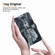 Samsung Galaxy S24+ 5G Crystal Texture Colored Drawing Leather Phone Case - Cat Tiger Reflection