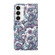 Samsung Galaxy S24+ 5G 3D Painting Pattern Flip Leather Phone Case - Swirl Pattern