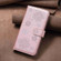 Samsung Galaxy S24+ 5G Four-leaf Embossed Leather Phone Case - Pink