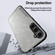 Samsung Galaxy S24+ 5G Skin Feel Magnetic Leather Back Phone Case - Light Grey