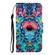 Samsung Galaxy S24+ 5G Colored Drawing Pattern Leather Phone Case - Mandala
