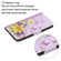 Samsung Galaxy S24+ 5G Colored Drawing Pattern Leather Phone Case - Yellow Flower Butterfly