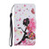 Samsung Galaxy S24+ 5G Colored Drawing Pattern Leather Phone Case - Dancing Girl