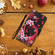 Samsung Galaxy S24+ 5G Colored Drawing Pattern Leather Phone Case - Red Heart