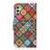 Samsung Galaxy S24+ 5G Colored Drawing Pattern Leather Phone Case - Ethnic Style