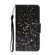 Samsung Galaxy S24+ 5G Colored Drawing Pattern Leather Phone Case - Black Pentagram