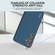 Samsung Galaxy S24+ 5G ABEEL Genuine Leather Silky Soft Black Edge Phone Case - Blue Samsung Galaxy S24+ 5G ABEEL Genuine Leather Silky Soft Black Edge Phone Case - Blue