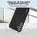 Samsung Galaxy S24+ 5G ABEEL Black Edge Genuine Leather Mino Phone Case - Black