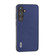 Samsung Galaxy S24+ 5G ABEEL Black Edge Genuine Leather Mino Phone Case - Royal Blue