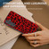 Samsung Galaxy S24+ 5G ABEEL Black Edge Leopard Phone Case - Red Leopard