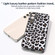 Samsung Galaxy S24+ 5G ABEEL Black Edge Leopard Phone Case - Silver Leopard