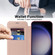 Samsung Galaxy S24+ 5G Shield Magsafe RFID Anti-theft Rhombus Leather Phone Case - Pink Samsung Galaxy S24+ 5G Shield Magsafe RFID Anti-theft Rhombus Leather Phone Case - Pink