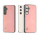 Samsung Galaxy S24+ 5G ABEEL Retro Texture PU Phone Case - Pink Samsung Galaxy S24+ 5G ABEEL Retro Texture PU Phone Case - Pink