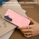 Samsung Galaxy S24+ 5G ABEEL Retro Texture PU Phone Case - Pink Samsung Galaxy S24+ 5G ABEEL Retro Texture PU Phone Case - Pink