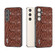 Samsung Galaxy S24+ 5G ABEEL Genuine Leather Sky Series Phone Case with Holder - Brown Samsung Galaxy S24+ 5G ABEEL Genuine Leather Sky Series Phone Case with Holder - Brown