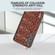 Samsung Galaxy S24+ 5G ABEEL Genuine Leather Sky Series Phone Case with Holder - Brown Samsung Galaxy S24+ 5G ABEEL Genuine Leather Sky Series Phone Case with Holder - Brown