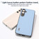 Samsung Galaxy S24+ 5G ABEEL Genuine Leather Wave Black Edge Phone Case - Blue