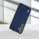Samsung Galaxy S24+ 5G ABEEL Carbon Fiber Texture Protective Phone Case - Dark Blue