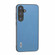 Samsung Galaxy S24+ 5G ABEEL Arashi Texture PU Phone Case - Sky Blue