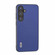 Samsung Galaxy S24+ 5G ABEEL Arashi Texture PU Phone Case - Deep Sea
