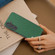 Samsung Galaxy S24+ 5G ABEEL Genuine Leather Litchi Texture Phone Case - Green