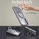 Samsung Galaxy S24+ 5G 360-degree Rotating MagSafe Magnetic Holder Phone Case - Titanium Grey