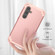 Samsung Galaxy S24+ 5G 3 in 1 Silicone Hybrid PC Shockproof Phone Case - Rose Gold