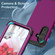 Samsung Galaxy S24+ 5G 3 in 1 Silicone Hybrid PC Shockproof Phone Case - Dark Purple