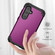 Samsung Galaxy S24+ 5G 3 in 1 Silicone Hybrid PC Shockproof Phone Case - Dark Purple