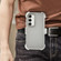 Samsung Galaxy S24+ 5G Frosted PC+TPU Phone Case with Back Clip - Transparent Black