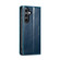 Samsung Galaxy S24+ 5G CaseMe-003 PU + PC Business Style Crazy Horse Texture Leather Phone Case - Blue Green