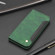 Samsung Galaxy S24+ 5G Skin Feel Splicing Leather Phone Case - Green