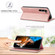 Samsung Galaxy S24+ 5G LC.IMEEKE Strong Magnetism Microfiber Leather Phone Case - Rose Gold