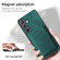 Samsung Galaxy S24+ 5G Retro Leather Card Bag Magnetic Phone Case - Green