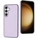 Samsung Galaxy S24+ 5G Leather Texture Full Coverage Phone Case - Purple