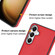 Samsung Galaxy S24+ 5G Leather Texture Full Coverage Phone Case - Red