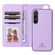 Samsung Galaxy S24+ 5G BETOPNICE BN-005 2 in 1 Detachable Imitate Genuine Leather Phone Case - Light Purple