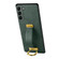 Samsung Galaxy S24+ 5G SULADA PC + Leather Texture Skin Feel Shockproof Phone Case - Green