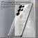 Samsung Galaxy S24+ 5G SULADA Electroplating TPU Transparent Phone Case - Black
